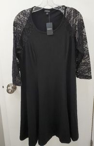 Torrid Lace Dolman Sleeve Dress